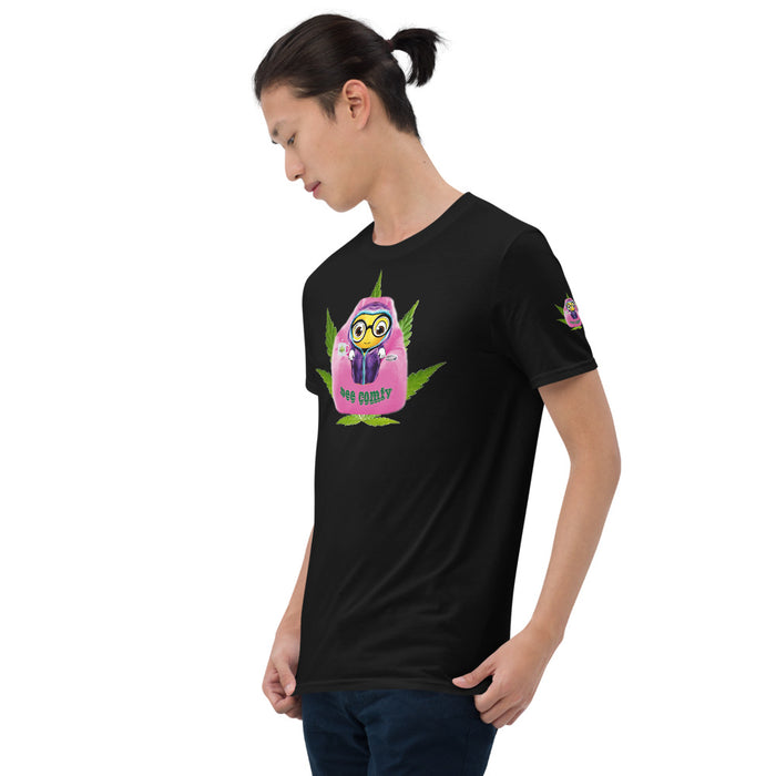 Cute BEE COMFY INDICA Short-Sleeve Unisex T-Shirt