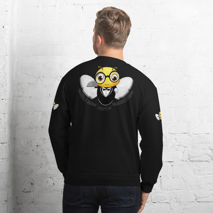 Cute WAITER / SERVER BEE Unisex Sweatshirt