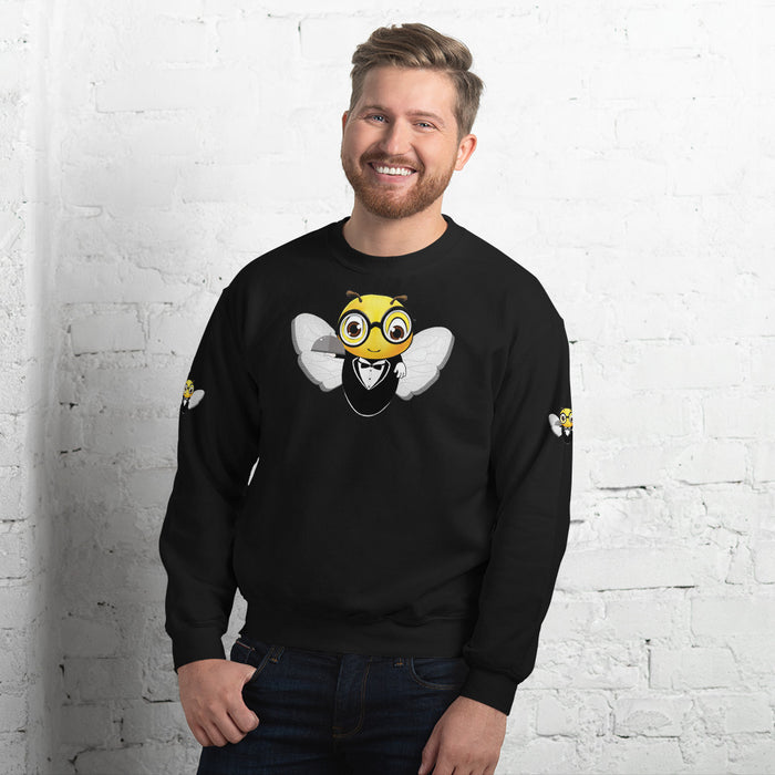 Cute WAITER / SERVER BEE Unisex Sweatshirt