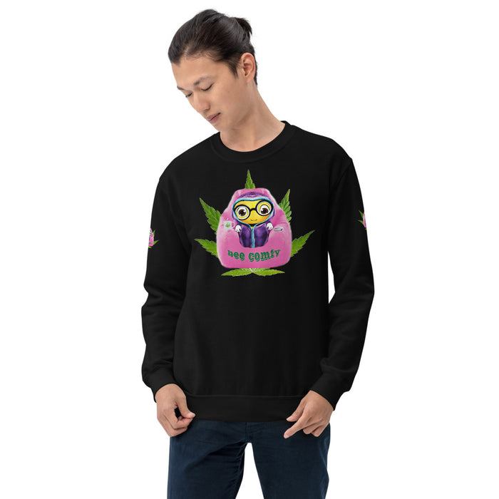 Cute BEE COMFY INDICA Unisex Sweatshirt