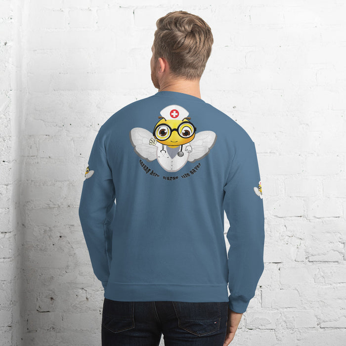 Cute NURSE BEE Unisex Sweatshirt