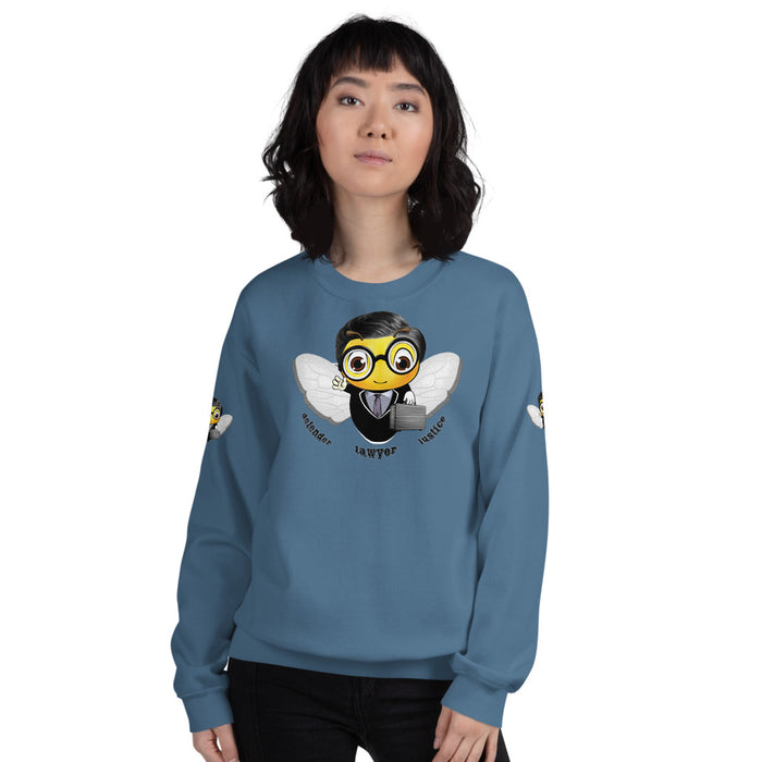 Cute LAWYER  / ATTORNEY BEE Unisex Sweatshirt