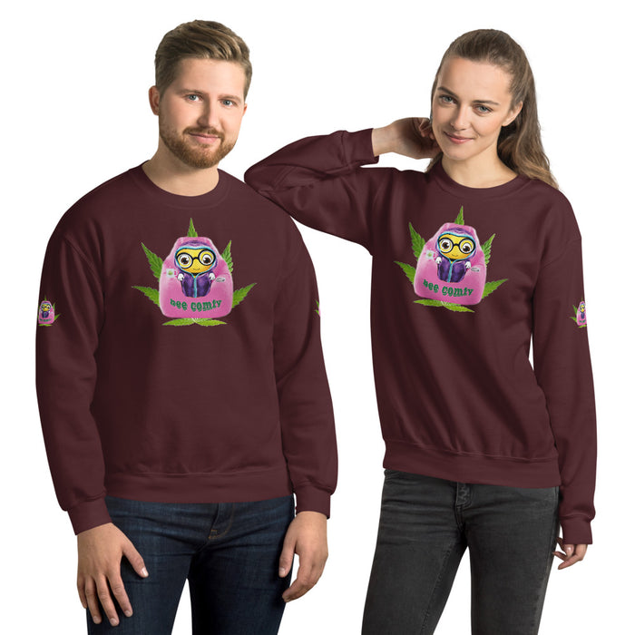 Cute BEE COMFY INDICA Unisex Sweatshirt