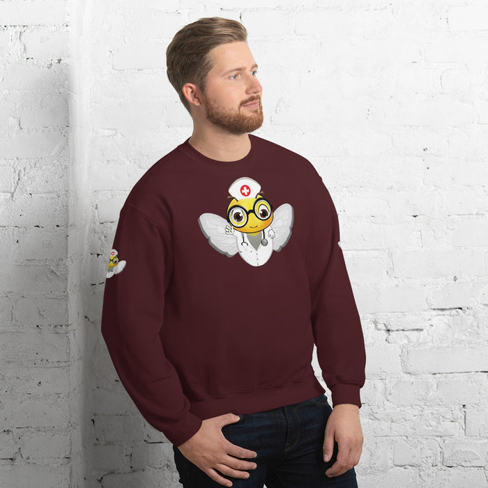 Cute NURSE BEE Unisex Sweatshirt