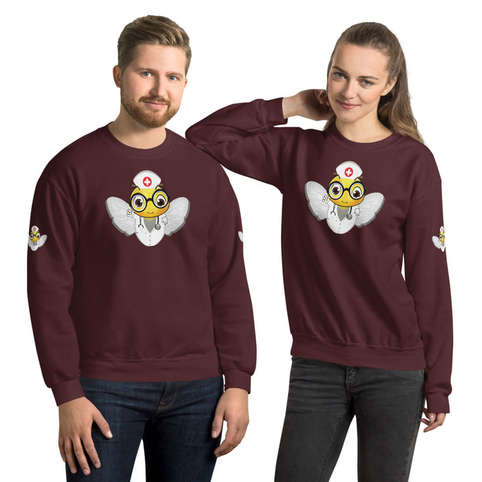 Cute NURSE BEE Unisex Sweatshirt