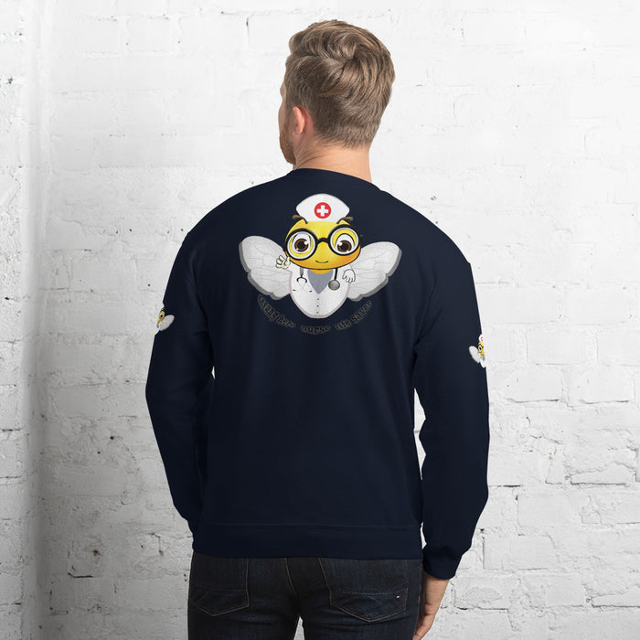 Cute NURSE BEE Unisex Sweatshirt