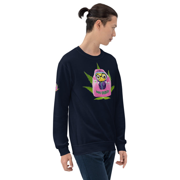 Cute BEE COMFY INDICA Unisex Sweatshirt