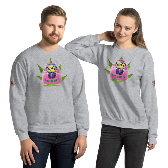 Cute BEE COMFY INDICA Unisex Sweatshirt