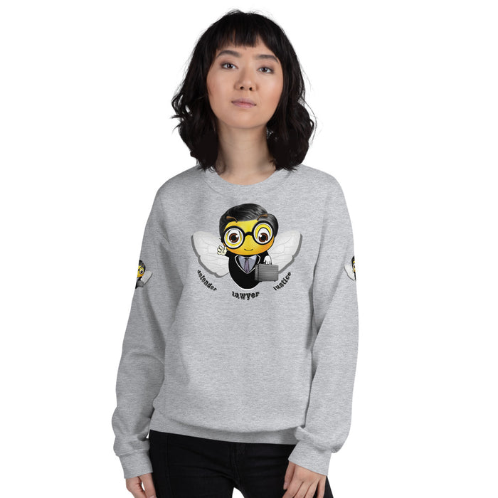 Cute LAWYER  / ATTORNEY BEE Unisex Sweatshirt