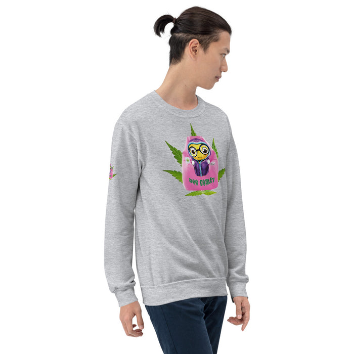 Cute BEE COMFY INDICA Unisex Sweatshirt