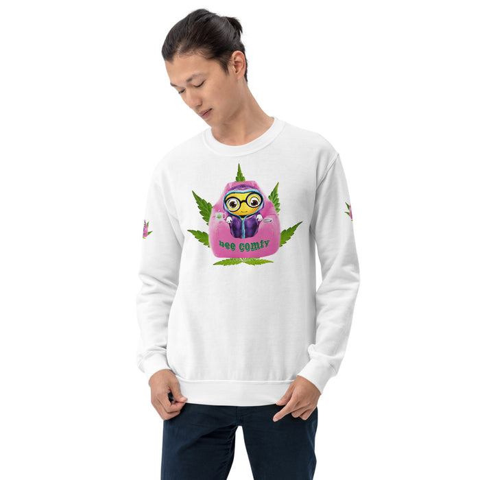 Cute BEE COMFY INDICA Unisex Sweatshirt