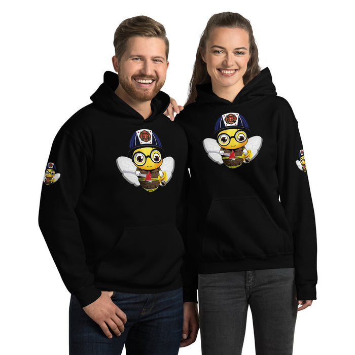 Cute FIREFIGHTER BEE Unisex Hoodie