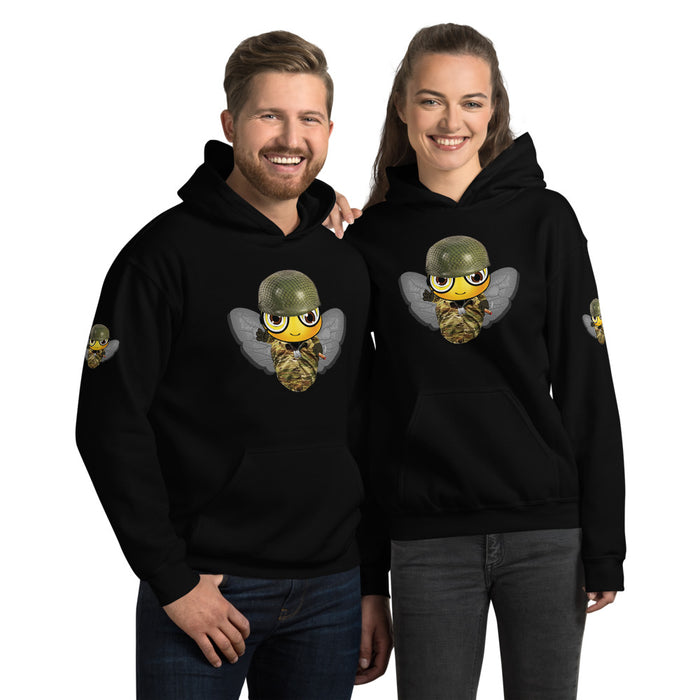 Cute SOLDIER / MILITARY BEE Unisex Hoodie