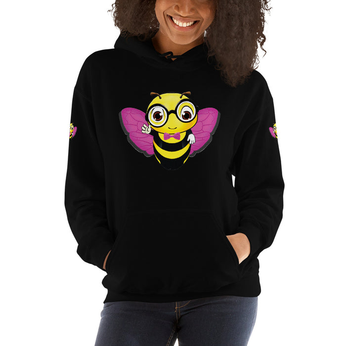 Cute pink BEE NYCE Unisex Hoodie