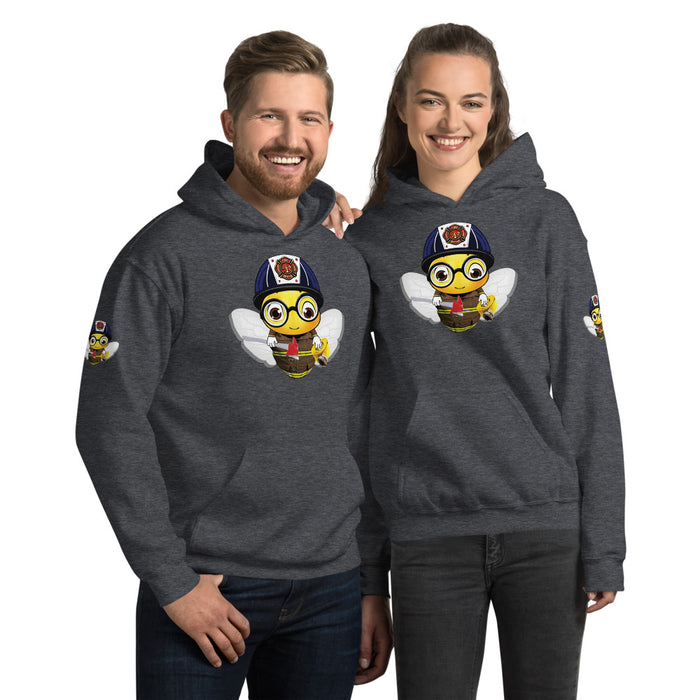 Cute FIREFIGHTER BEE Unisex Hoodie