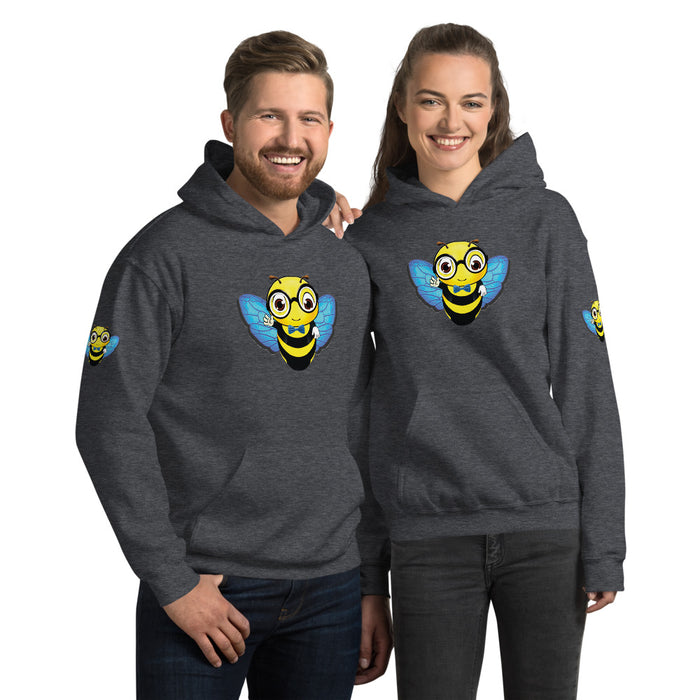 Cute blue BEE NYCE Unisex Hoodie