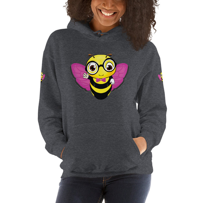 Cute pink BEE NYCE Unisex Hoodie