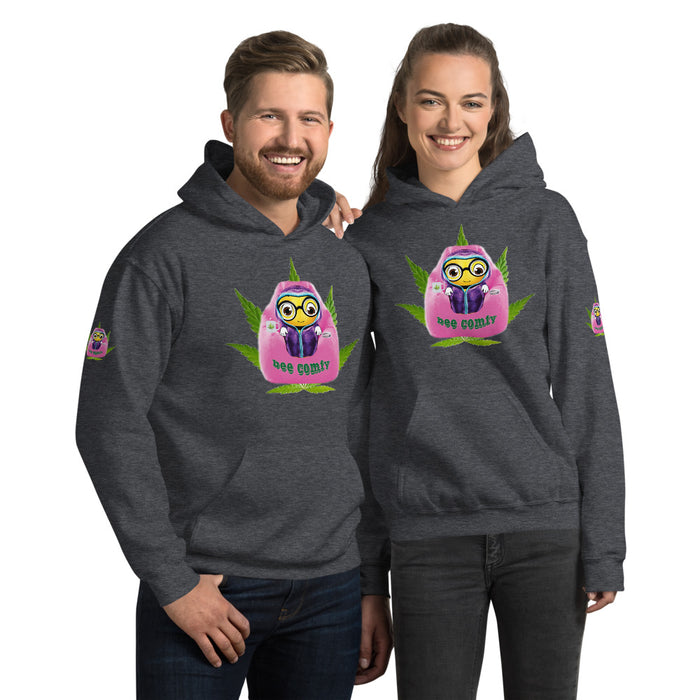 Cute BEE COMFY INDICA Unisex Hoodie