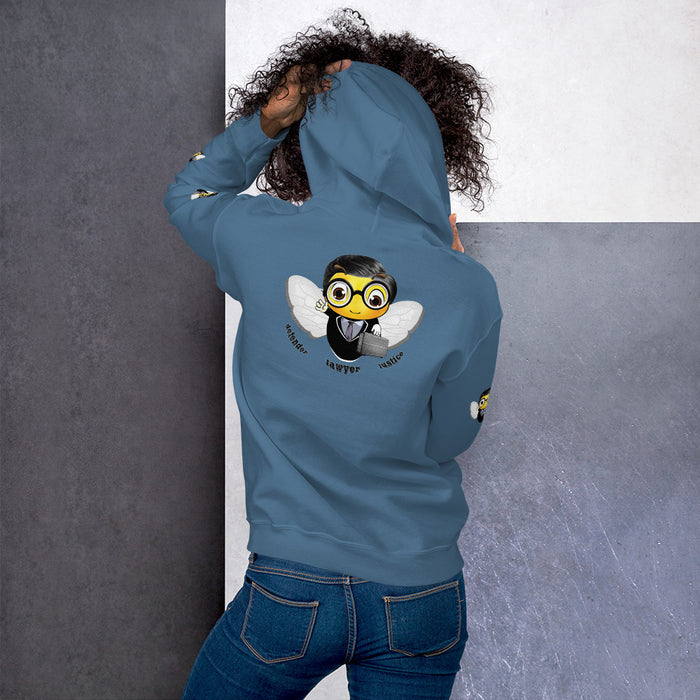 Cute LAWYER / ATTORNEY BEE Unisex Hoodie