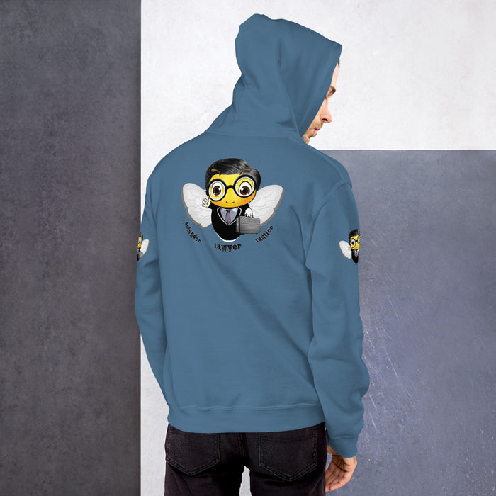 Cute LAWYER / ATTORNEY BEE Unisex Hoodie