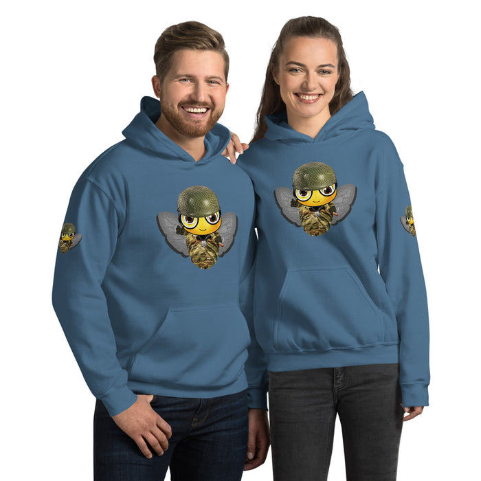 Cute SOLDIER / MILITARY BEE Unisex Hoodie