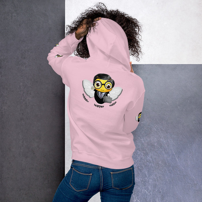 Cute LAWYER / ATTORNEY BEE Unisex Hoodie