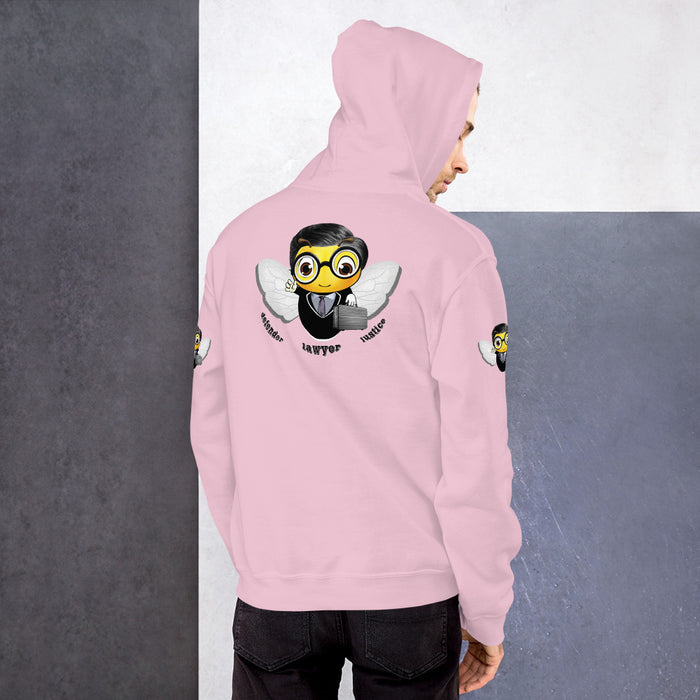 Cute LAWYER / ATTORNEY BEE Unisex Hoodie