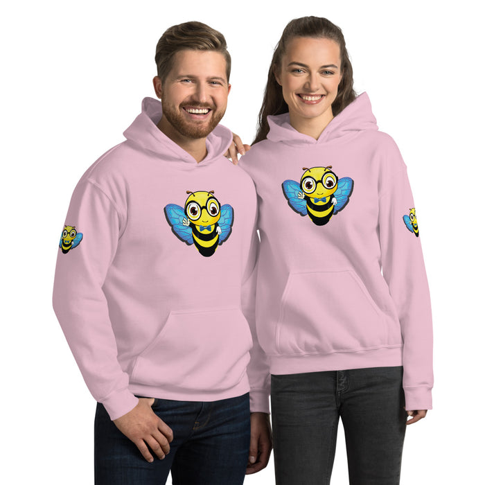 Cute blue BEE NYCE Unisex Hoodie