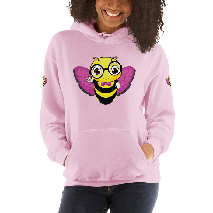 Cute pink BEE NYCE Unisex Hoodie