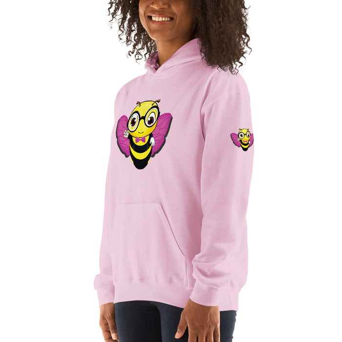 Cute pink BEE NYCE Unisex Hoodie