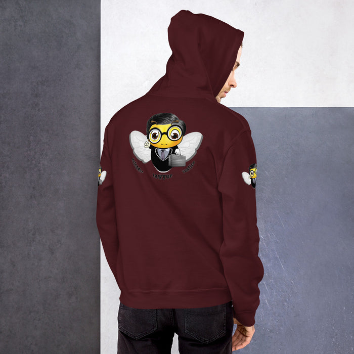 Cute LAWYER / ATTORNEY BEE Unisex Hoodie