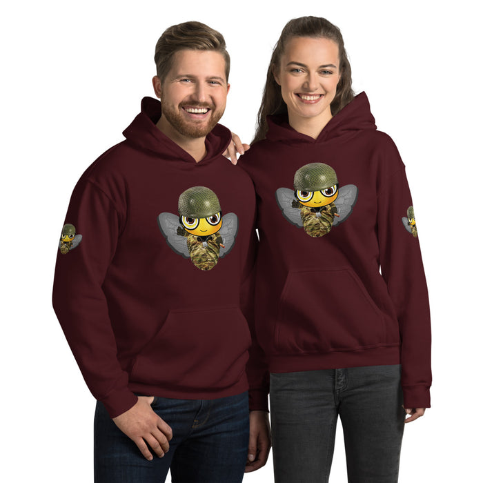 Cute SOLDIER / MILITARY BEE Unisex Hoodie