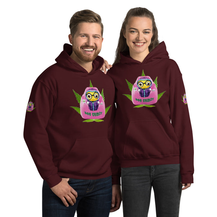 Cute BEE COMFY INDICA Unisex Hoodie