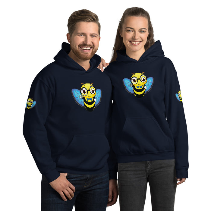 Cute blue BEE NYCE Unisex Hoodie