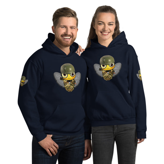 Cute SOLDIER / MILITARY BEE Unisex Hoodie