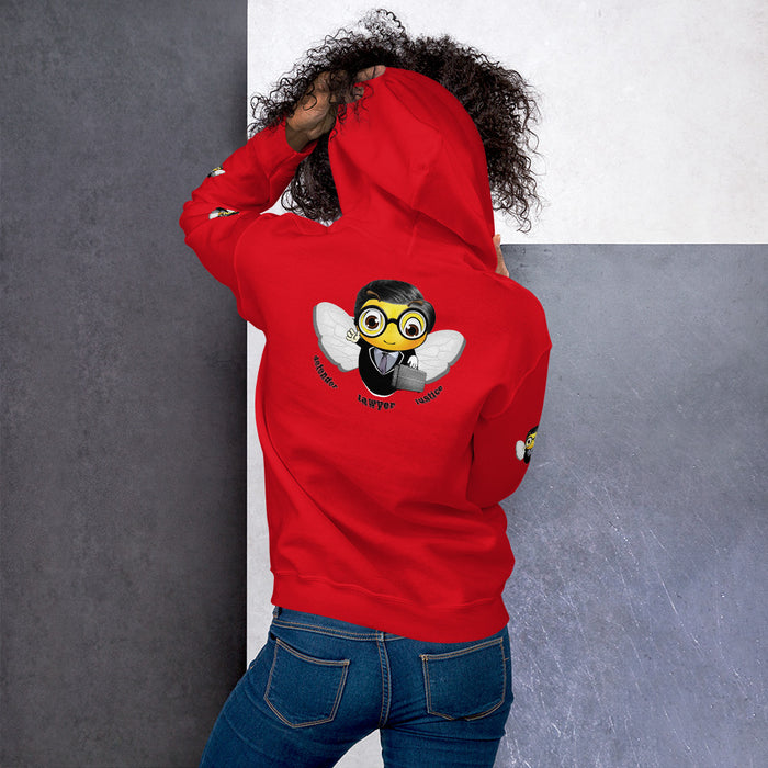 Cute LAWYER / ATTORNEY BEE Unisex Hoodie