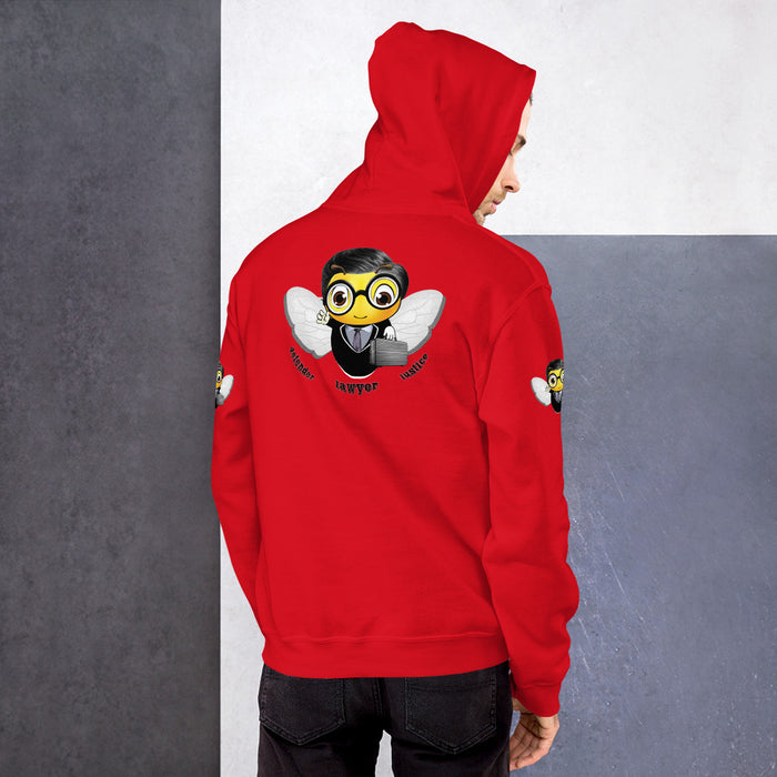 Cute LAWYER / ATTORNEY BEE Unisex Hoodie