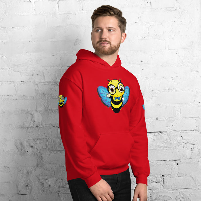 Cute blue BEE NYCE Unisex Hoodie