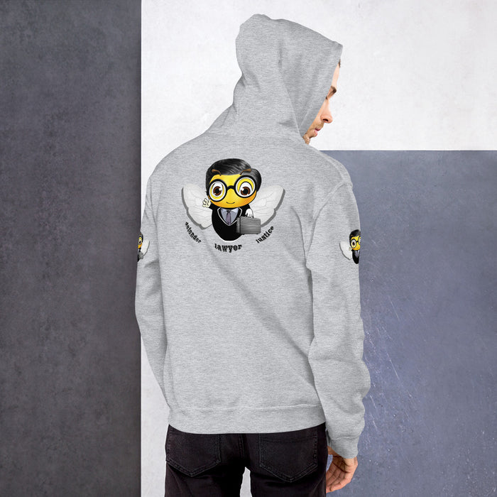 Cute LAWYER / ATTORNEY BEE Unisex Hoodie