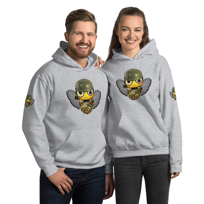 Cute SOLDIER / MILITARY BEE Unisex Hoodie