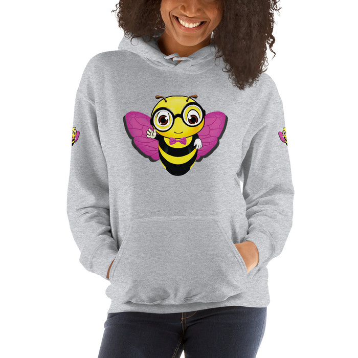 Cute pink BEE NYCE Unisex Hoodie