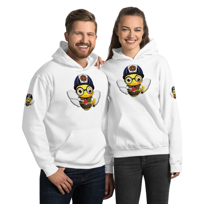 Cute FIREFIGHTER BEE Unisex Hoodie