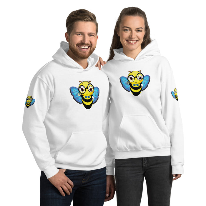 Cute blue BEE NYCE Unisex Hoodie