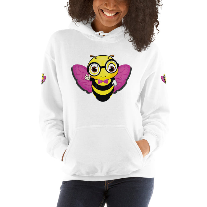 Cute pink BEE NYCE Unisex Hoodie