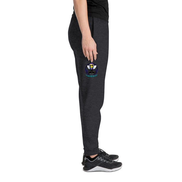 BLUE  BEE 1 WITH THE BEAT Unisex Joggers