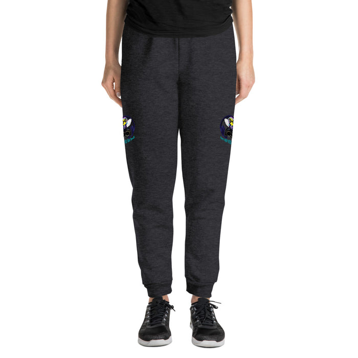 BLUE  BEE 1 WITH THE BEAT Unisex Joggers