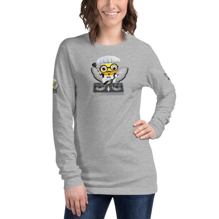 Cute CHEF BEE Unisex Long Sleeve Tee