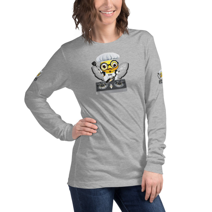 Cute CHEF BEE Unisex Long Sleeve Tee