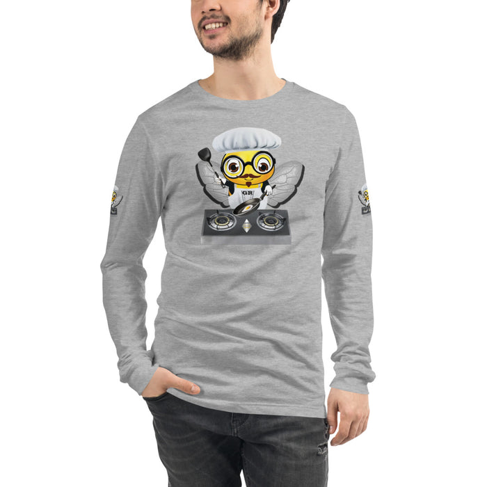 Cute CHEF BEE Unisex Long Sleeve Tee