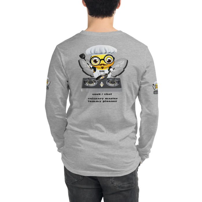 Cute CHEF BEE Unisex Long Sleeve Tee